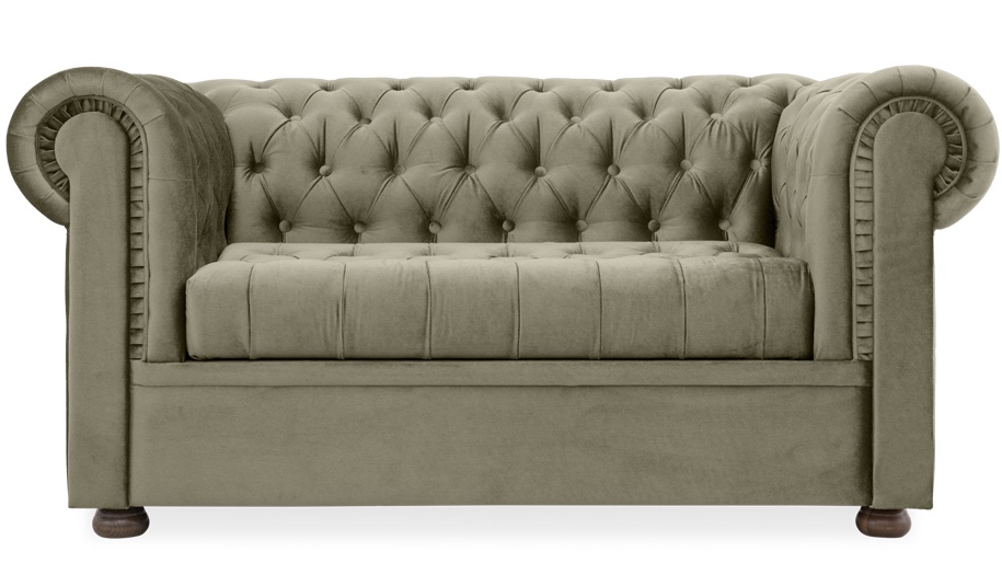 Диван Честерфилд 2-х местный Фисташковый